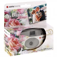 Agfa Photo egyszer használatos film camera LeBox (ISO400) (#27) (Wedding Flash)