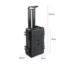 B&W OUTDOOR CASES Type 6700 (pre-cut foam // előre vágott habszivacs) (black)