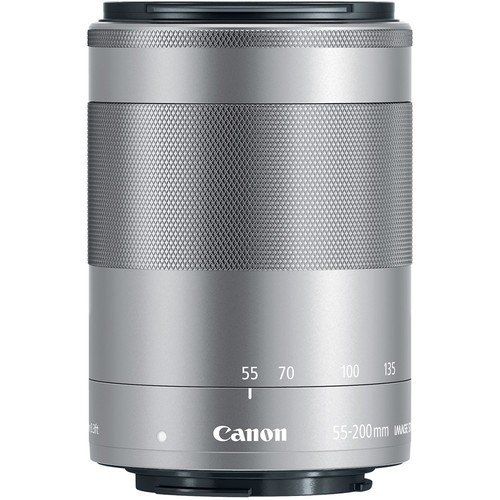 Canon EF-M 55-200mm / 4.5-6.3 IS STM (silver) (1122C005)
