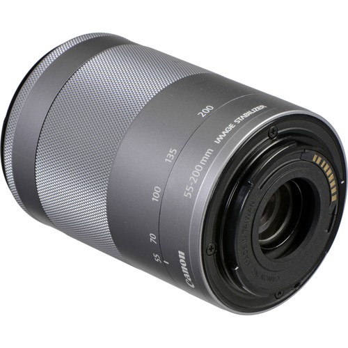 Canon EF-M 55-200mm / 4.5-6.3 IS STM (silver) (1122C005)