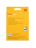 KODAK Zink Photo Paper 3x4" (8,9x10,8cm) (20 lap) (RODZL3X420)