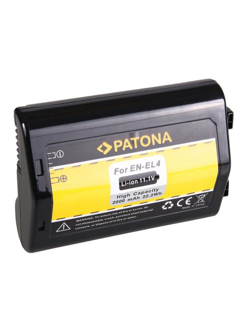 PATONA EN-EL4 STANDARD akkumulátor (2.000mAh) (for Nikon) (1126)