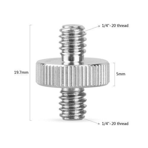 SmallRig 828 1/4" Double End Stud // 1/4"-os dupla végű cssavar