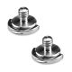SmallRig Quick release Camera Fixing 1/4" Screw(2pcs Pack) (976)