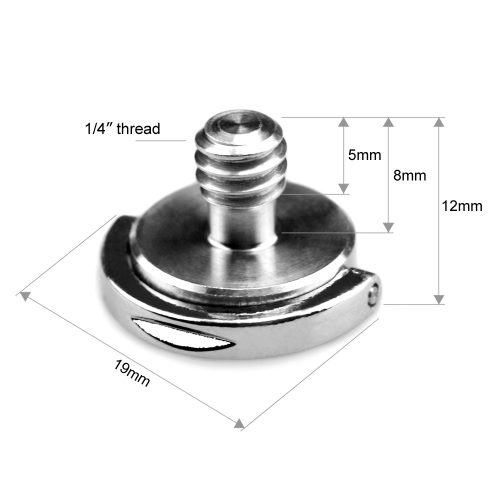 SmallRig Quick release Camera Fixing 1/4" Screw(2pcs Pack) (976)
