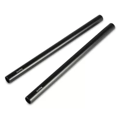   SmallRig 2pcs 15mm Black Aluminum Alloy Rod(M12-25cm) 10inch 1052