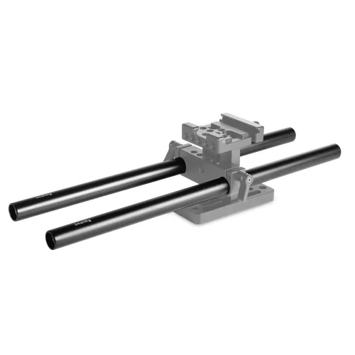 SmallRig Hard Anodizing Aluminum Alloy Pair of 15mm Rods (M12-12inch) 1053