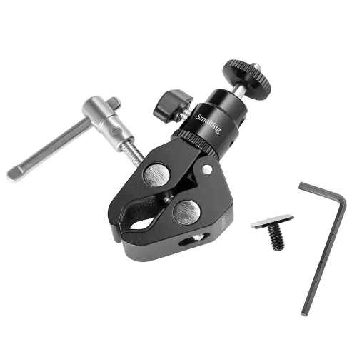 SmallRig Clamp Mount V1 w/ Ball Head Mount and CoolClamp (1124)