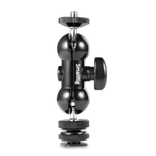 SmallRig Cool-Ballhead-V1 Multi-function Double BallHead w/ shoe mount & 1/4" screw (1135)