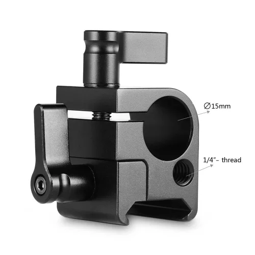 SmallRig SWAT Nato Rail with 15mm Rod Clamp (Parallel) (1254)