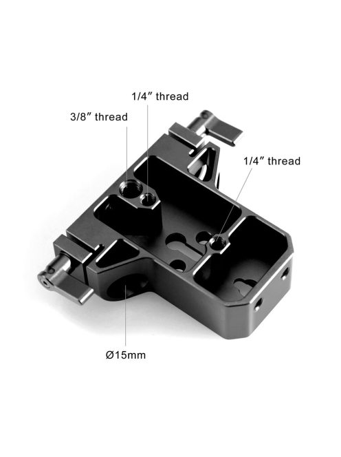 SmallRig Baseplate with (15mm) Rod Clamp (1674)
