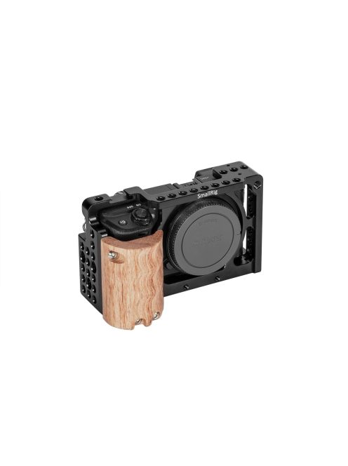 SmallRig Wooden Handgrip for Sony A6500 ILCE-6500 (1970)