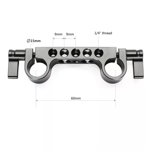 SmallRig Super Lightweight 15mm-Railblock (2pcs Pack)