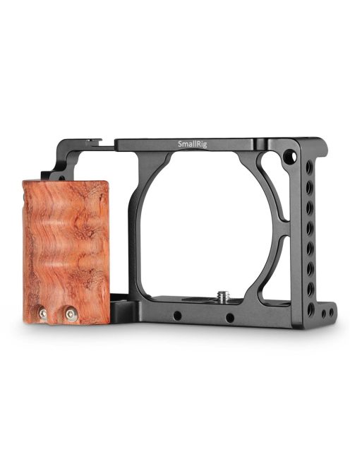 SmallRig Cage with Wooden Handgrip for Sony A6000/A6300 (2082)