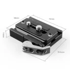 SmallRig Quick Release Clamp and Plate ( Arca-type Compatible) (2144B)