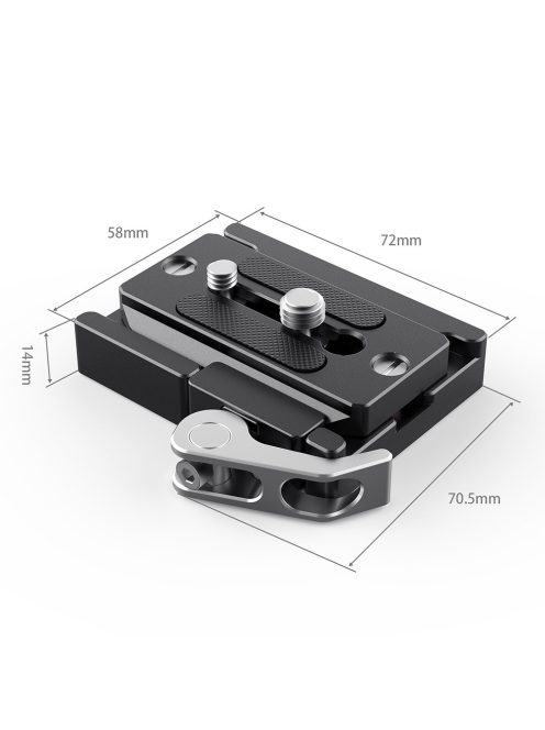 SmallRig Quick Release Clamp and Plate ( Arca-type Compatible) (2144B)