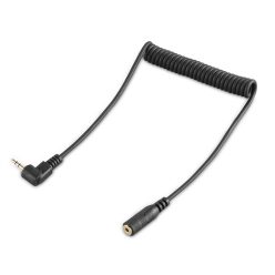   SmallRig Coiled Male to Female 2.5mm LANC Extension Cable (2201)