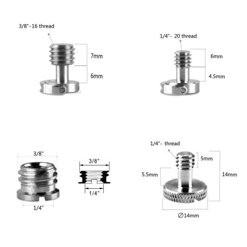 SmallRig 1074B Screw Pack (8pcs)