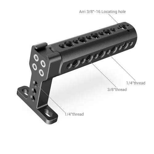 SmallRig 1638C Top Handle with Cold Shoe (1/4"-20 Screws)