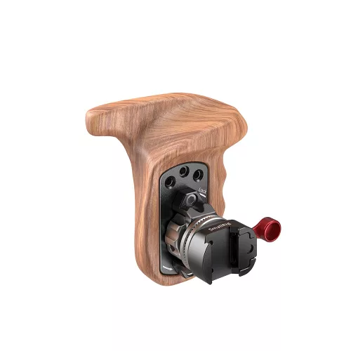 SmallRig Left Side Wooden Grip with NATO Mount (2118C)