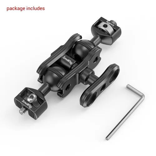 SmallRig Magic Arm with Double Ballheads (1/4’’ and 3/8’’ Screws) (2212C)
