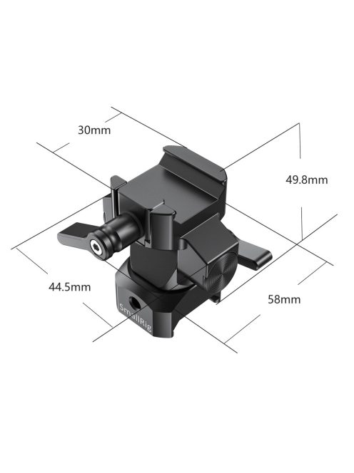SmallRig Swivel and Tilt Monitor Mount with Nato Clamp(Both Sides) (BSE2385)