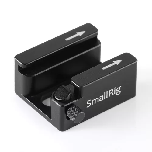 SmallRig Cold Shoe Mount Adapter with Anti-off Button (BUC2260B)