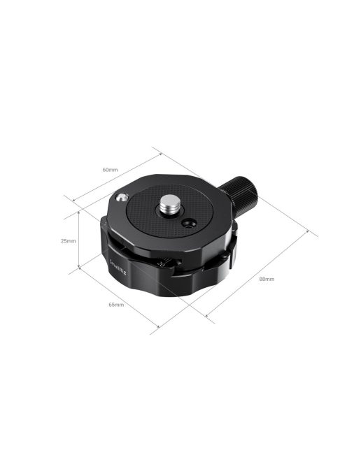 SmallRig Tripod Head Quick Switch Clamp with Plate (Arca-Swiss Style) (KDBC2406)