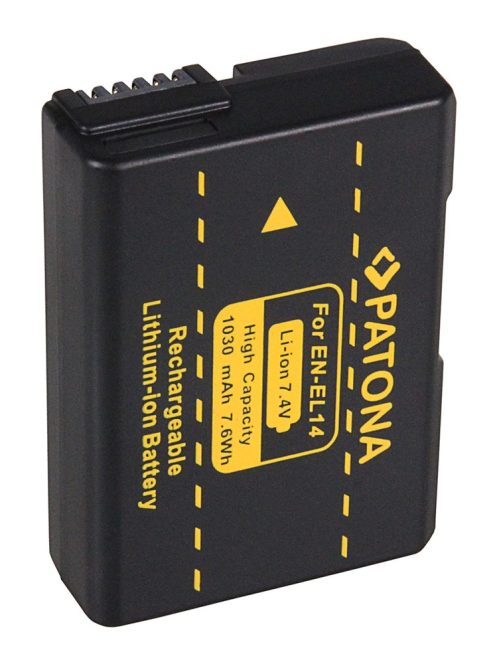 PATONA EN-EL14 STANDARD akkumulátor (for Nikon) (1.030mAh) (1134)
