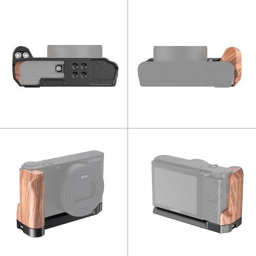 SmallRig L-Shaped Wooden Grip for Sony RX100 III/IV/V(VA)/VI/VII (LCS2467)
