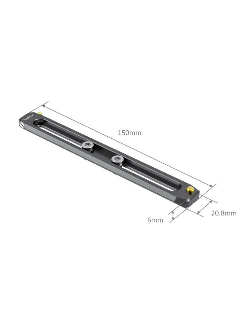 SmallRig Low-profile NATO Rail 150mm (BUN2486B)