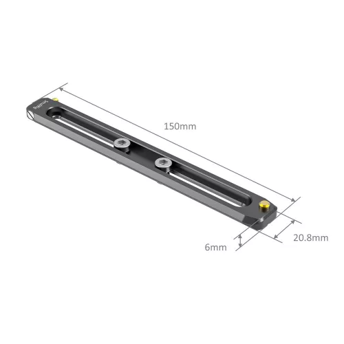 SmallRig Low-profile NATO Rail 150mm (BUN2486B)
