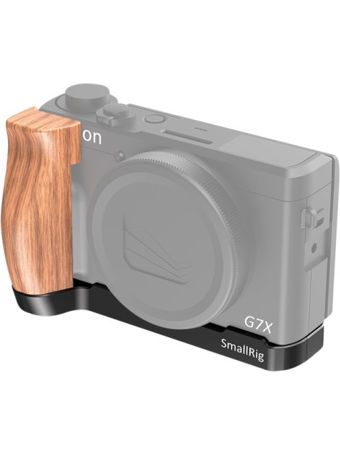 SmallRig 2445 L-Grip Wooden (for Canon PowerShot G7x mark III) 