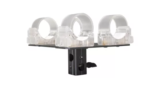 LEDGO TRANSPARENT CLIP FOR 2 ALTA TUBES WITH 5/8" 