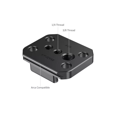 SmallRig BUCKLE ADAPTER WITH ARCA QUICK RELEASE PLATE FOR GOPRO CAMERAS (APU2668)