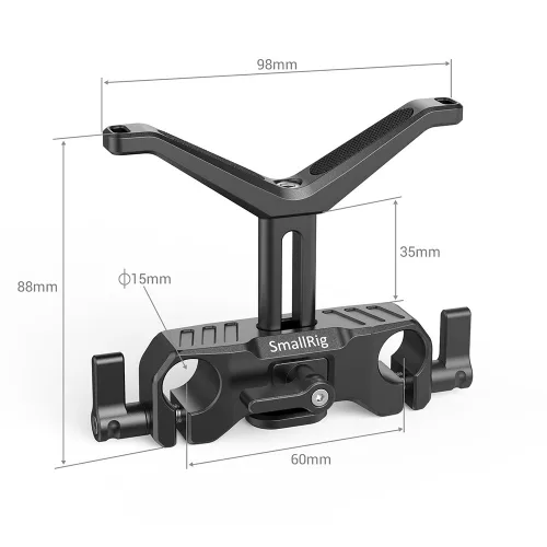 SmallRig 15mm LWS UNIVERSAL LENS SUPPORT (BSL2680)