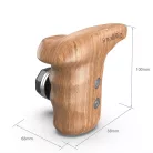 SmallRig LEFT SIDE WOODEN GRIP WITH ARRI ROSETTE BOLT-ON MOUNT (KSAP2757)