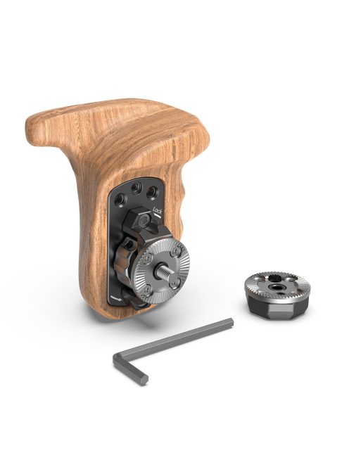 SmallRig LEFT SIDE WOODEN GRIP WITH ARRI ROSETTE BOLT-ON MOUNT (KSAP2757)