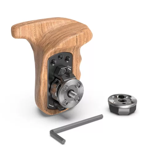 SmallRig LEFT SIDE WOODEN GRIP WITH ARRI ROSETTE BOLT-ON MOUNT (KSAP2757)