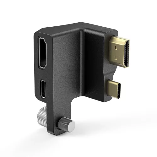 SmallRig HDMI & Type-C Right-Angle Adapter for BMPCC 4K  Camera Cage (AAA2700)