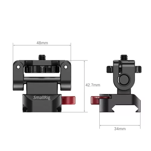 SmallRig DSLR Monitor Holder with NATO Clamp (2100B)