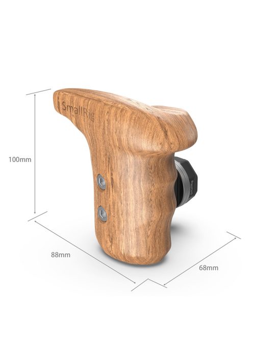 SmallRig Right Side Wooden Grip with Arri Rosette Bolt-On Mount (2083D)