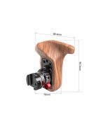 SmallRig Right Side Wooden Grip with NATO Mount (2117C)