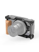 SmallRig Cage with Wooden Handgrip for Sony ZV1 Camera (2937)