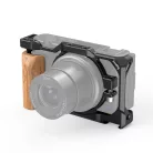 SmallRig Cage with Wooden Handgrip for Sony ZV1 Camera (2937)