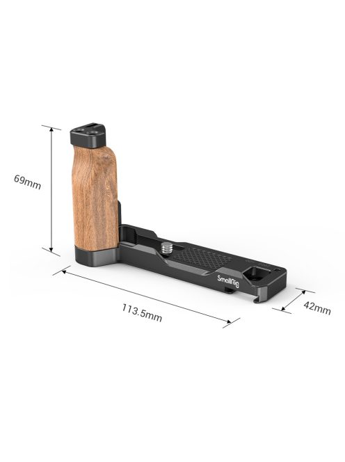 SmallRig L-Shape Wooden Grip with Cold Shoe for Sony ZV1 Camera (2936)