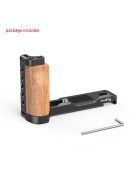 SmallRig L-Shape Wooden Grip with Cold Shoe for Sony ZV1 Camera (2936)