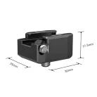 SmallRig Rotatable Cold Shoe Mount Adapter (Single 1/4"-20 Screw) (2935)