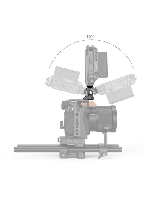 SmallRig Swivel and Tilt Adjustable Monitor Mount with Screws Mount (2904)