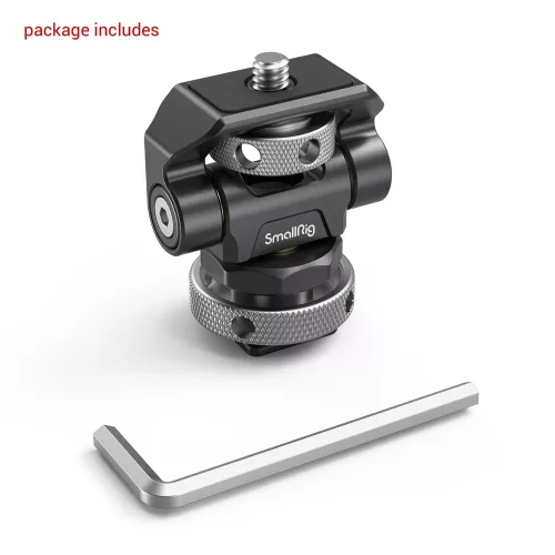 SmallRig Swivel and Tilt Adjustable Monitor Mount with Cold Shoe Mount (2905)